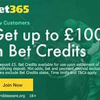 what are bet credits bet365?